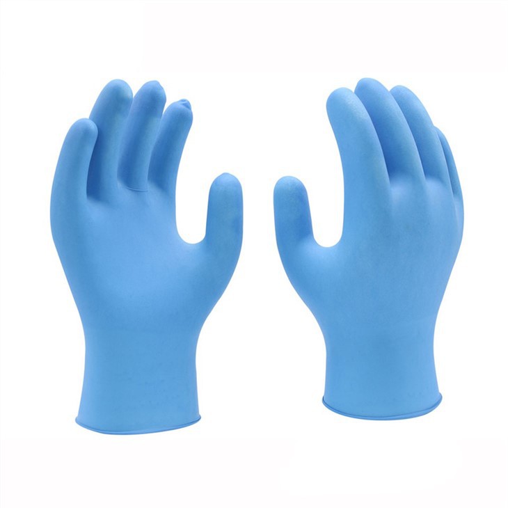 Guants de nitril d'un sol ús