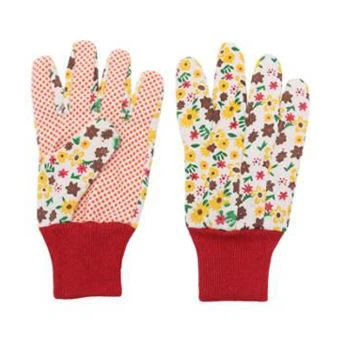 Guants puntejats de lona PVC